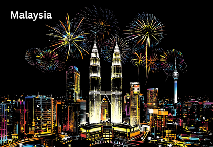 ScratchPop™ City Art