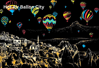 ScratchPop™ City Art