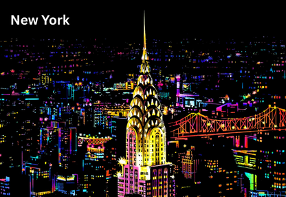 ScratchPop™ City Art