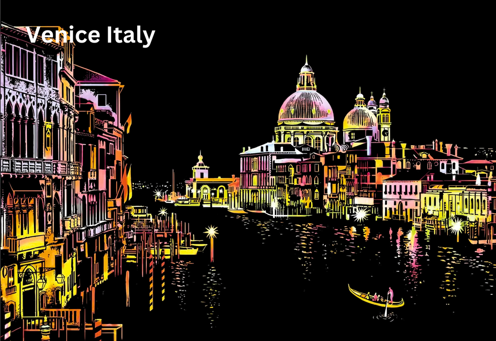 ScratchPop™ City Art