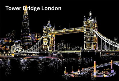 ScratchPop™ City Art